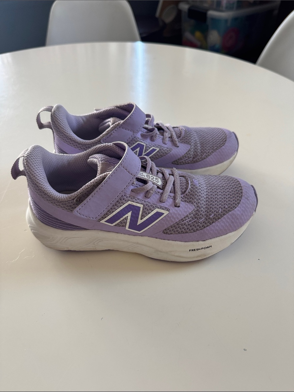 New Balance Kids Lavender Athletic Sneakers